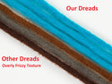 Dreadlab -Doppelt-Endende Synthetische Dreadlocks (Pack Of 10) Häkeln Extensions Comp