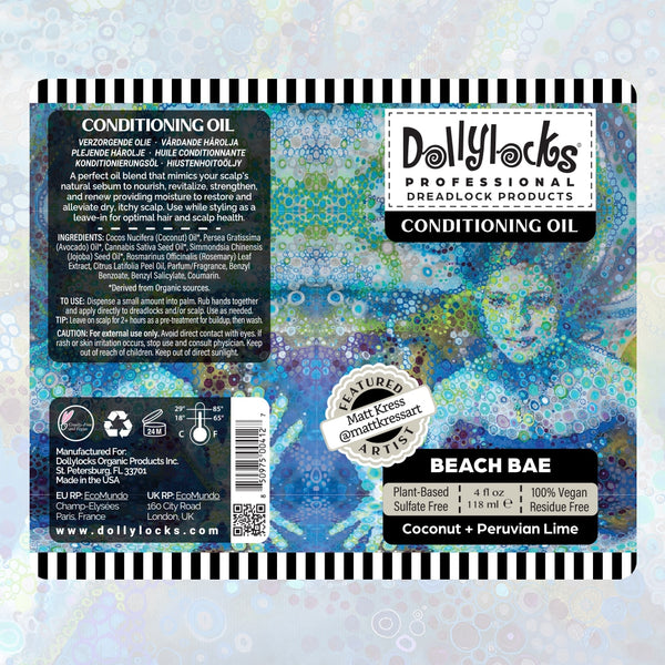 Dollylocks - Flüssiges Dreadlocks Conditioning Öl  - (4oz/118ml)