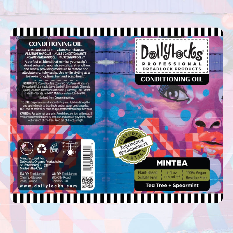 Dollylocks - Flüssiges Dreadlocks Conditioning Öl  - (4oz/118ml)