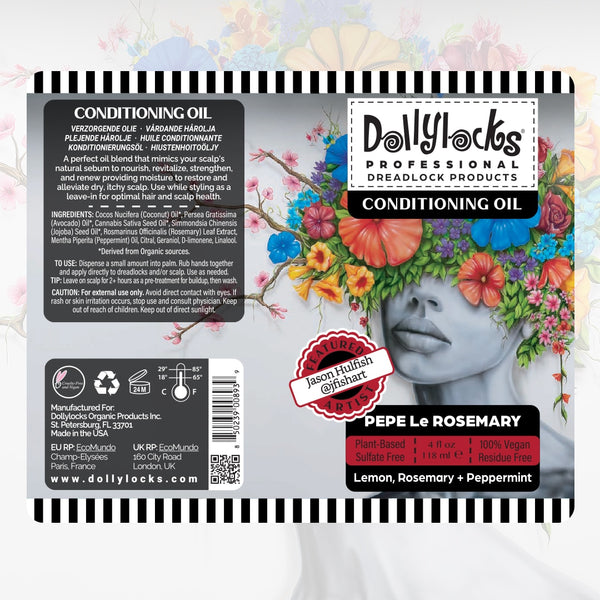 Dollylocks - Flüssiges Dreadlocks Conditioning Öl  - (4oz/118ml)