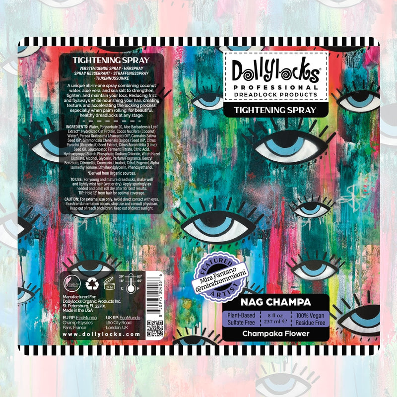 Dollylocks - Flüssiges Dreadlocks Festigendes Spray- (8oz/237ml)