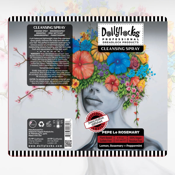 Dollylocks - Flüssiges Dreadlocks Reinigungsspray - (8oz/237ml)