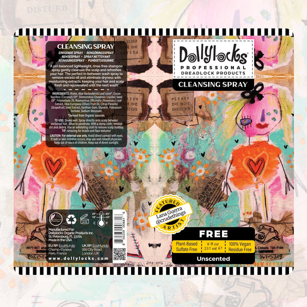 Dollylocks - Flüssiges Dreadlocks Reinigungsspray - (8oz/237ml)