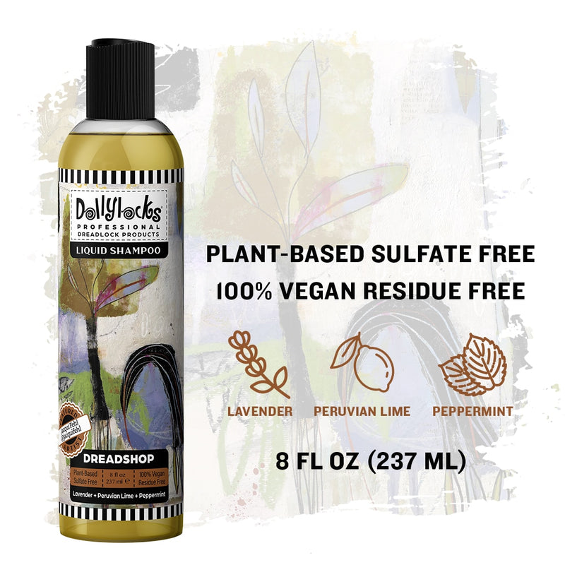 Dollylocks - Flüssiges Dreadlocks Shampoo - (8oz/237ml)