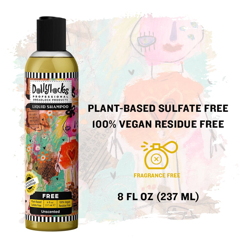 Dollylocks - Flüssiges Dreadlocks Shampoo - (8oz/237ml)