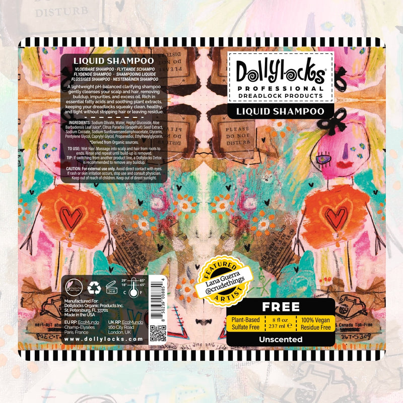 Dollylocks - Flüssiges Dreadlocks Shampoo - (8oz/237ml)