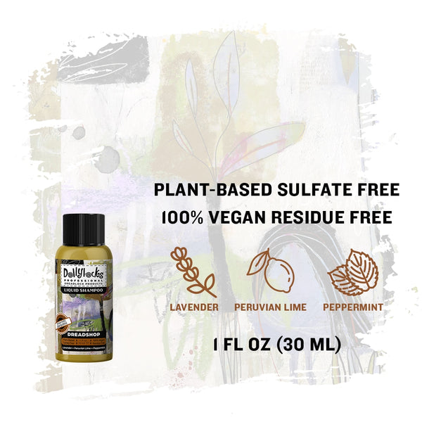 Dollylocks - Flüssiges Dreadlocks Shampoo Testgröße - (1oz/30ml)