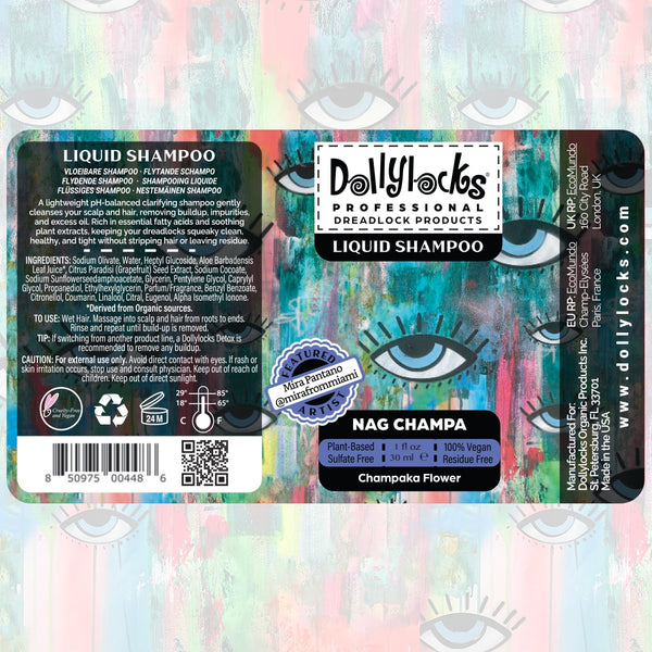 Dollylocks - Flüssiges Dreadlocks Shampoo Testgröße - (1oz/30ml)