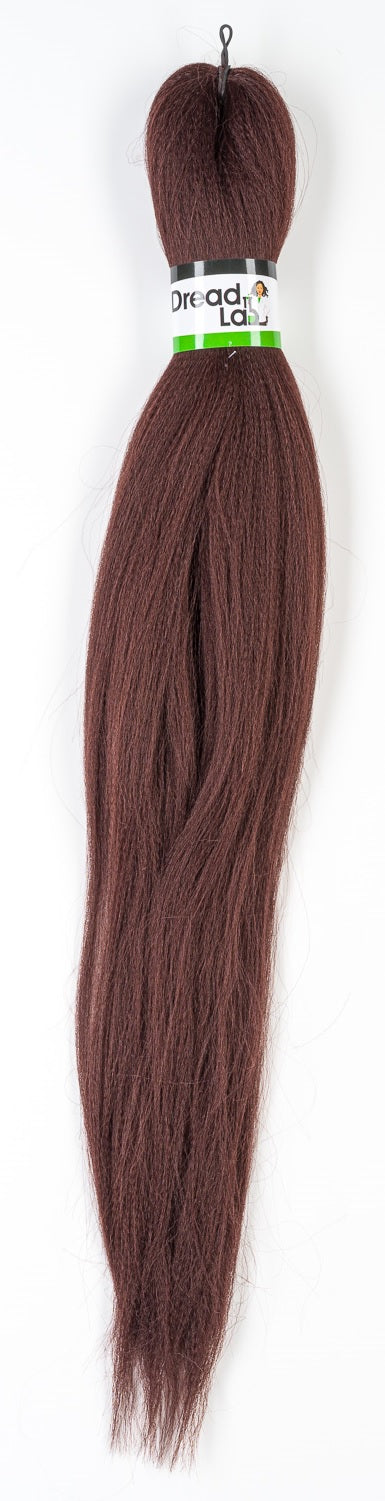 DreadLab - Vorgestrecktes Zopfhaar, einfarbig (26" / 65 cm)