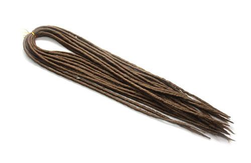 Elysee Star - #12 Light Golden Brown Synthetische Dreadlocks (Doppelendend) (10 Pack)