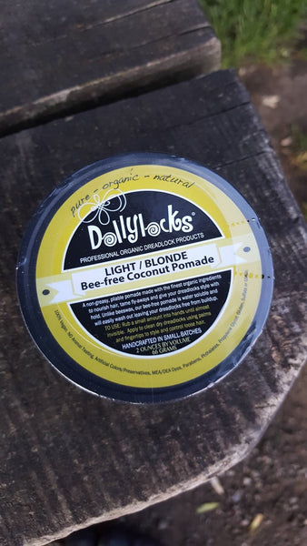 Dollylocks - Dreadlocks Pomade - 'Beeswax Alternative' (Light/Blondee 2oz/66g)