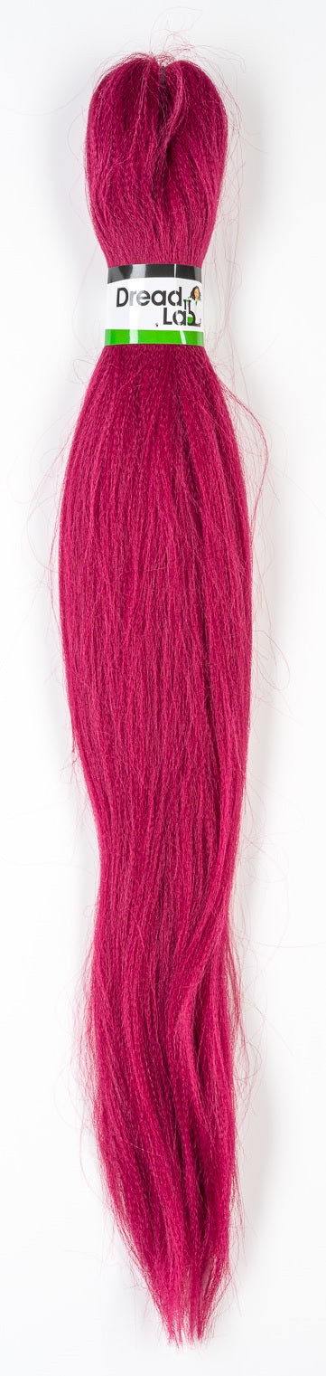 DreadLab - Vorgestrecktes Zopfhaar, einfarbig (26" / 65 cm)