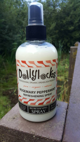Dollylocks Erfrischungsspray für Dreadlocks Rosemary Peppermint
