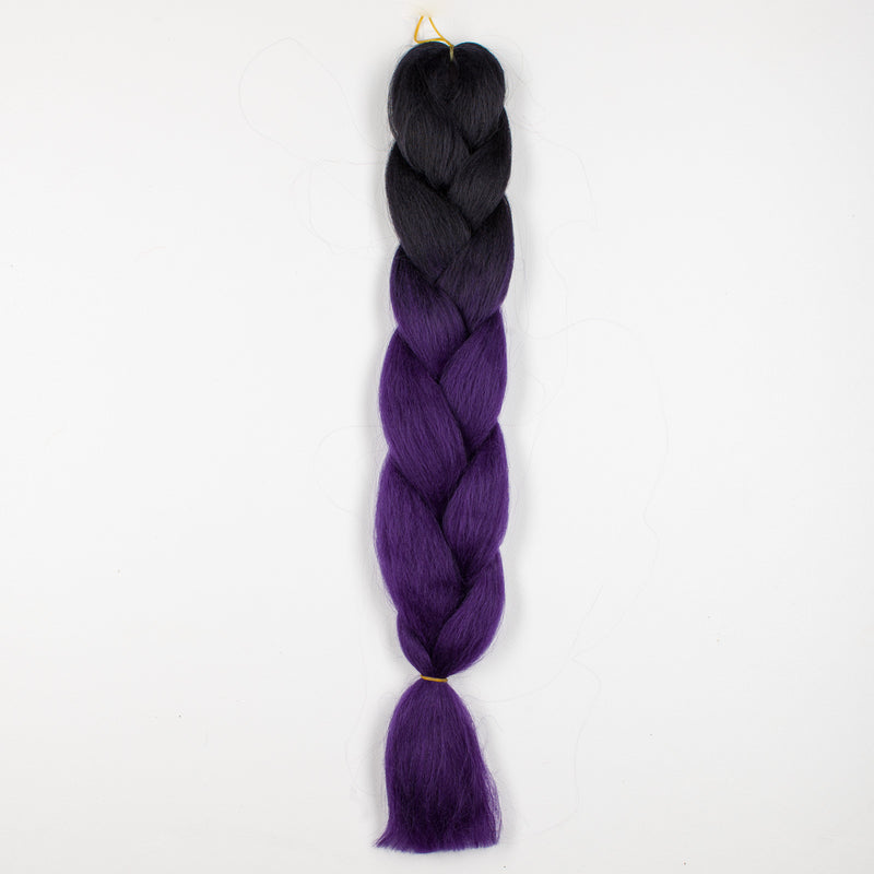 DreadLab - Synthetisch Jumbo Flechten Haar zweifarbig Ombre (24"/60cm)