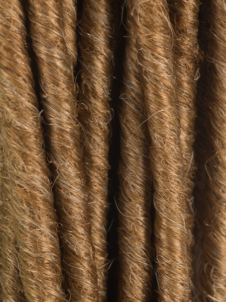 Dreadlab - Doppel-Endende Synthetische Dreadlocks (Halber Kopf-Kit) Gekämmte Extensions