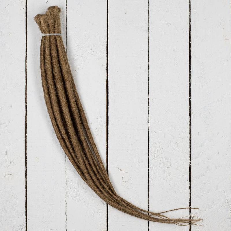 Dreadlab -Einfach-Endende Synthetische Dreadlocks (Komplettes Kopf-Kit) Gekämmte Extensions