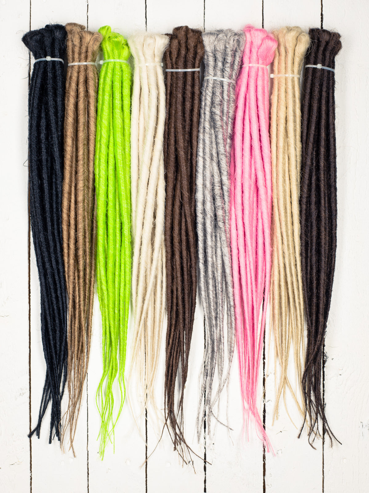 Synthetische, gekämmte, einfach-endende Dreadlocks Extensions von DreadLab