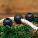 DreadLab - Hinoki Holz Dread Perlen Tiefblau Farbe