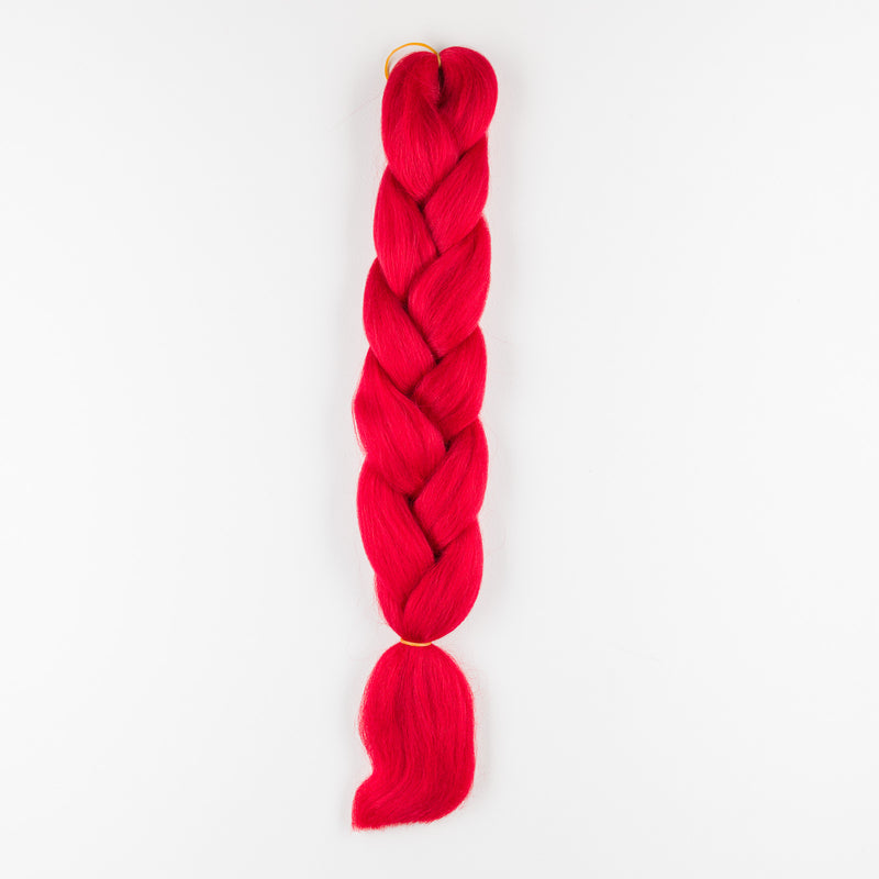 DreadLab - Synthetisch Jumbo Flechten Haar Einzelner Tone (24"/60cm)