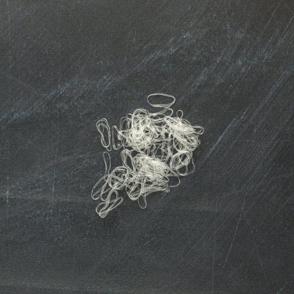 DreadLab - 200 pcs Klar Mini-Silikon-Gummi-Haar-Elastic-Bänder - Passend Für Braids/Dreadlocks/Plaits