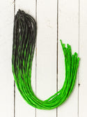 DreadLab - Sanft Stil Ombre Double Ended Synthetische Dreadlocks (Packung mit 10)