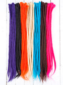 Dreadlab -Einfach-Endende Synthetische Dreadlocks (Pack Of 10) Häkeln Extensions