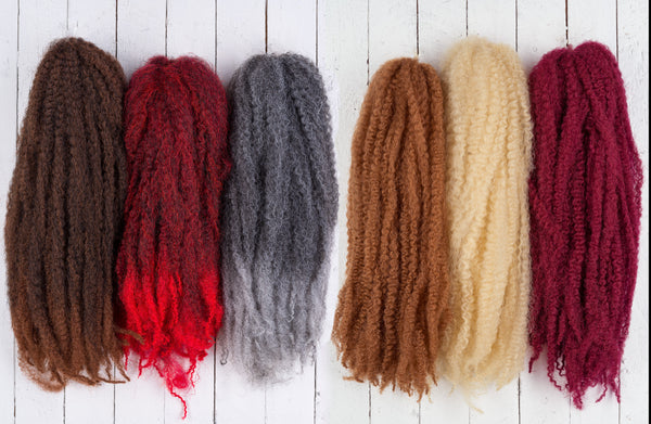 DreadLab - Afro Kinky Marley Zopfhaar (18" / 45cm)