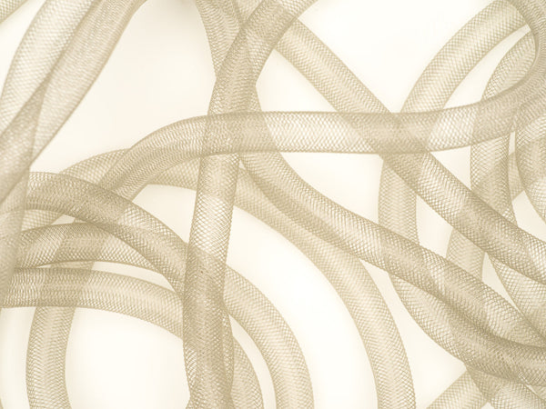 DreadLab - Schlauchförmige Crin 4 mm Dünn (5 Meter)