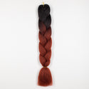 DreadLab - Synthetisch Kanekalon Jumbo Flechten Haar zweifarbig Ombre (24"/60cm)