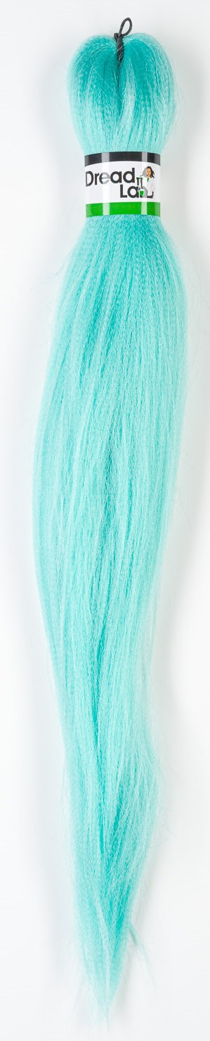 DreadLab - Vorgestrecktes Zopfhaar, einfarbig (26" / 65 cm)