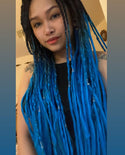 DreadLab - Sanft Stil Ombre Double Ended Synthetische Dreadlocks (Packung mit 10)