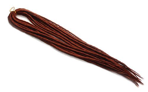 Elysee Star - #29 Light Burgundy Synthetische Dreadlocks (Doppelendend) (10 Pack)
