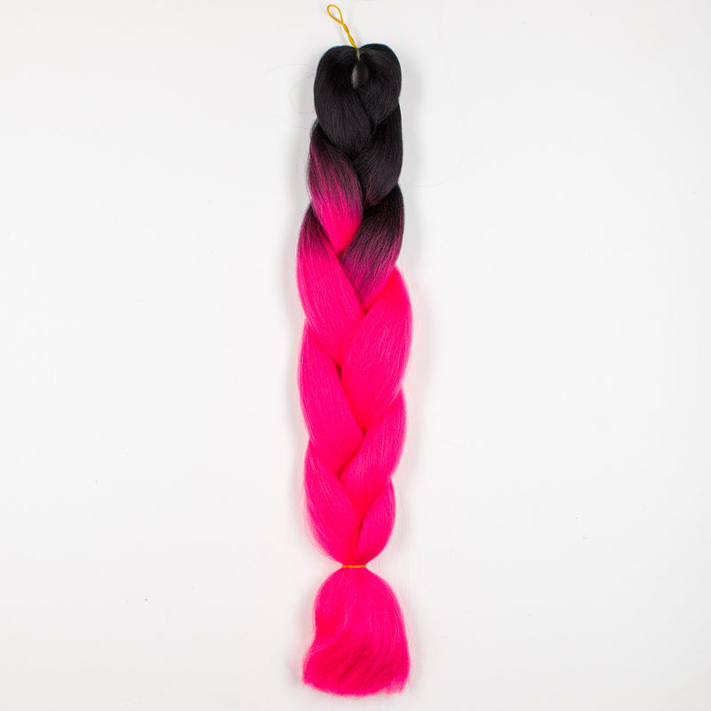 DreadLab - Synthetisch Jumbo Flechten Haar zweifarbig Ombre (24"/60cm)