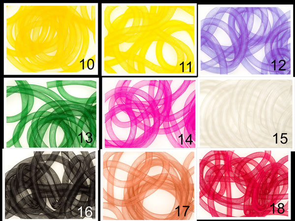 DreadLab - Schlauchförmige Crin 4 mm Dünn (5 Meter)