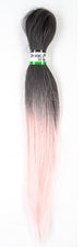 DreadLab - Vorgestrecktes Zopfhaar Ombre Zweifarbig (26"/65cm) #2
