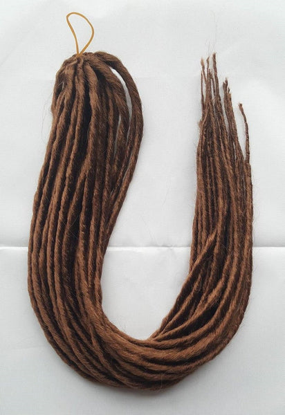 Elysee Star - #30 Reddish Brown Synthetische Dreadlocks (Doppelendend) (10 Pack)