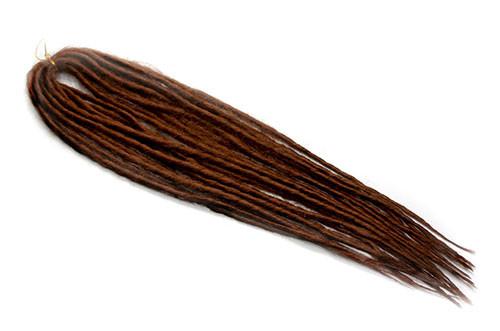 Elysee Star - #30 Reddish Brown Synthetische Dreadlocks (Doppelendend) (10 Pack)