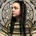 Dreadlab - Doppel-Endende Synthetische Dreadlocks (Halber Kopf-Kit) Gekämmte Extensions