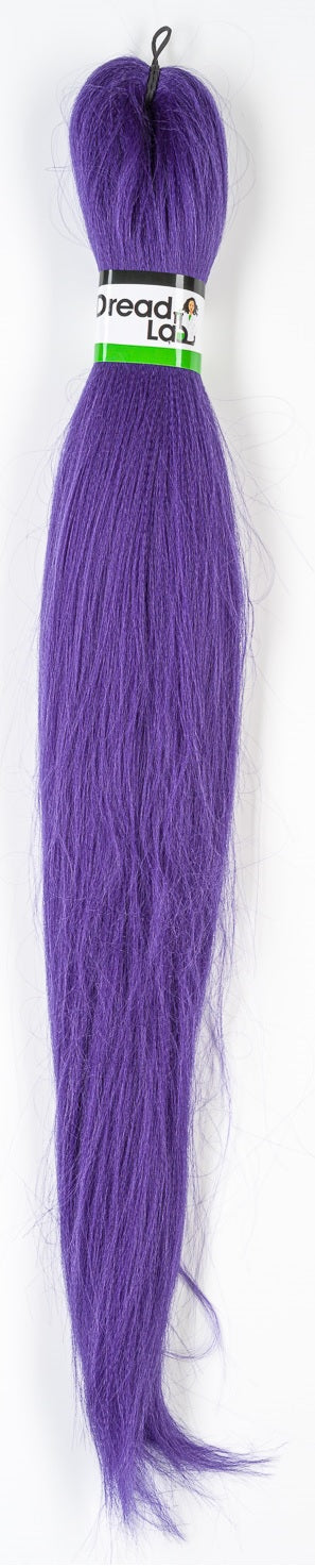 DreadLab - Vorgestrecktes Zopfhaar, einfarbig (26" / 65 cm)