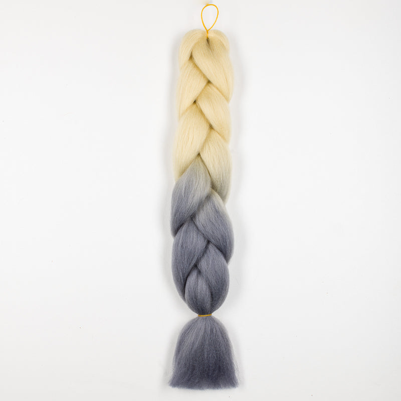 DreadLab - Synthetisch Jumbo Flechten Haar zweifarbig Ombre (24"/60cm)