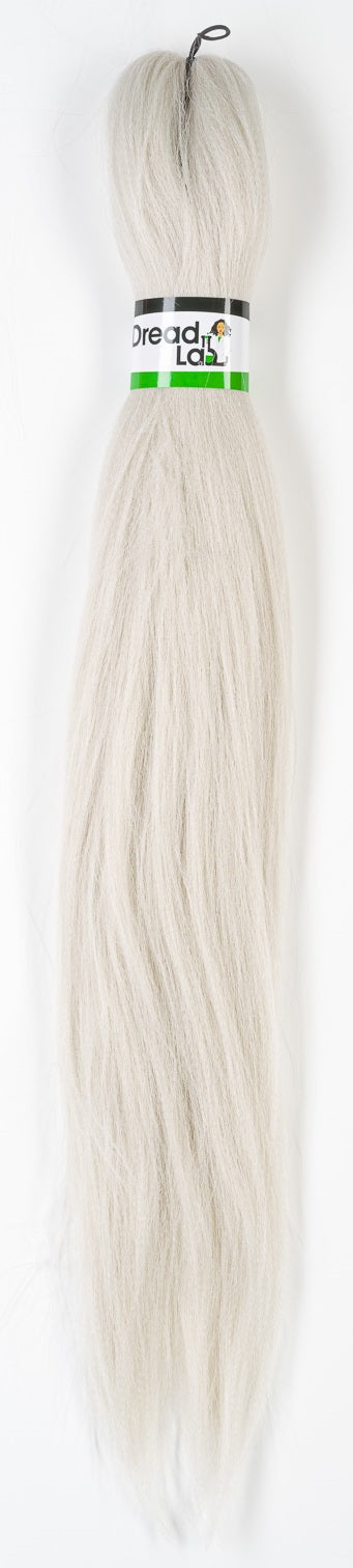 DreadLab - Vorgestrecktes Zopfhaar, einfarbig (26" / 65 cm)