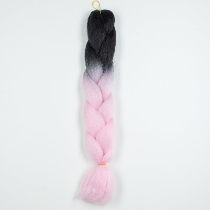 DreadLab - Synthetisch Jumbo Flechten Haar zweifarbig Ombre (24"/60cm)