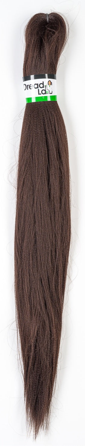 DreadLab - Vorgestrecktes Zopfhaar, einfarbig (26" / 65 cm)