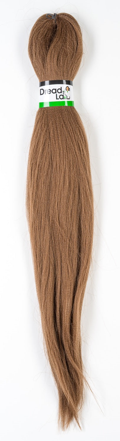 DreadLab - Vorgestrecktes Zopfhaar, einfarbig (26" / 65 cm)