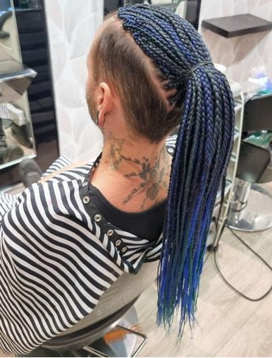 DreadLab - Synthetisch Jumbo Flechten Haar zweifarbig Ombre (24"/60cm)