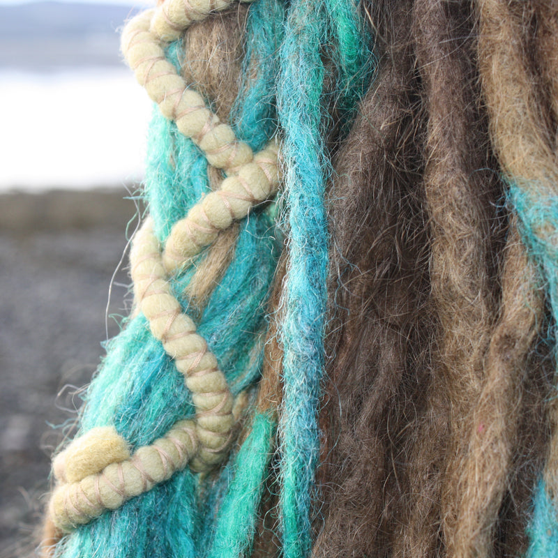 DreadLab - Biegbare Spiral Dread Binden (Gefilzte Merinowolle)