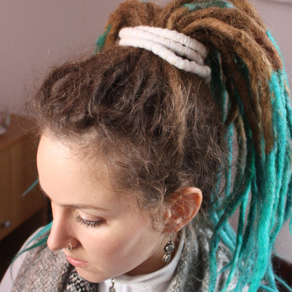 DreadLab - Biegbare Spiral Dread Binden (Gefilzte Merinowolle)