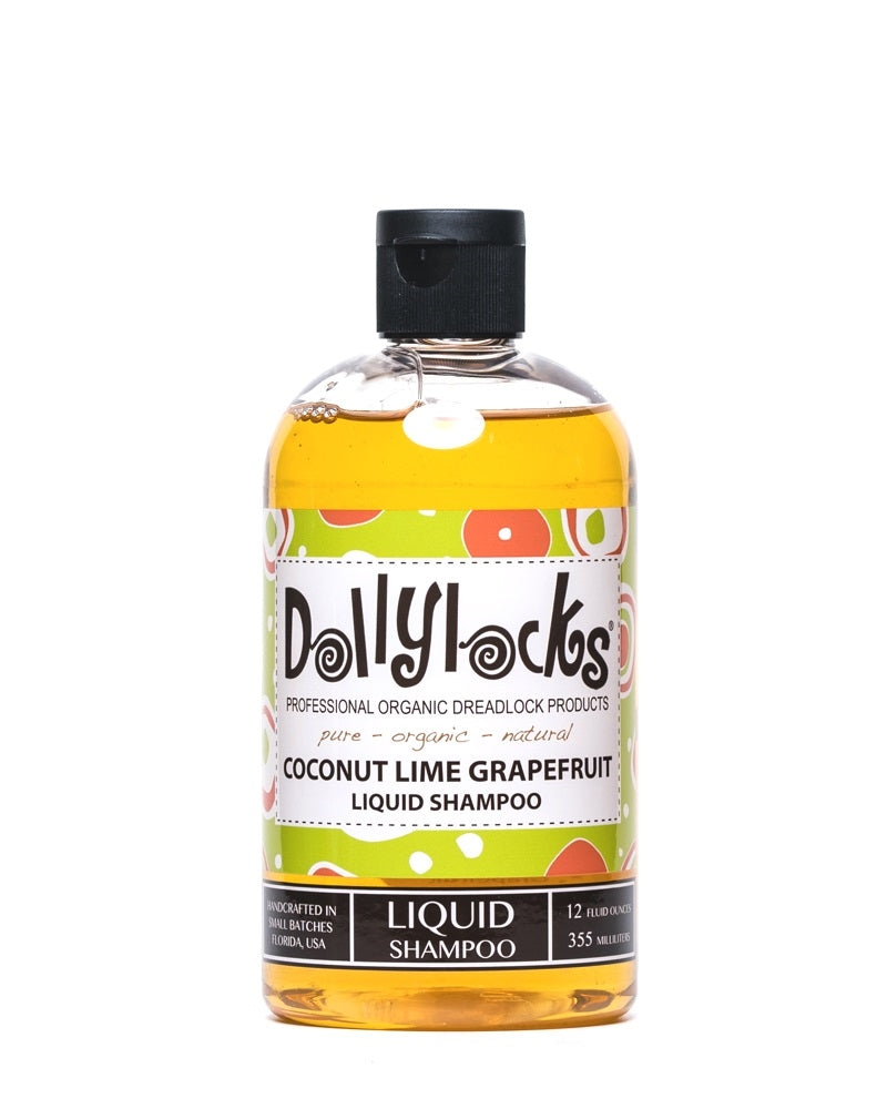Dollylocks - Flüssiges Dreadlocks Shampoo - Coconut Lime Grapefruit (12oz/355ml)
