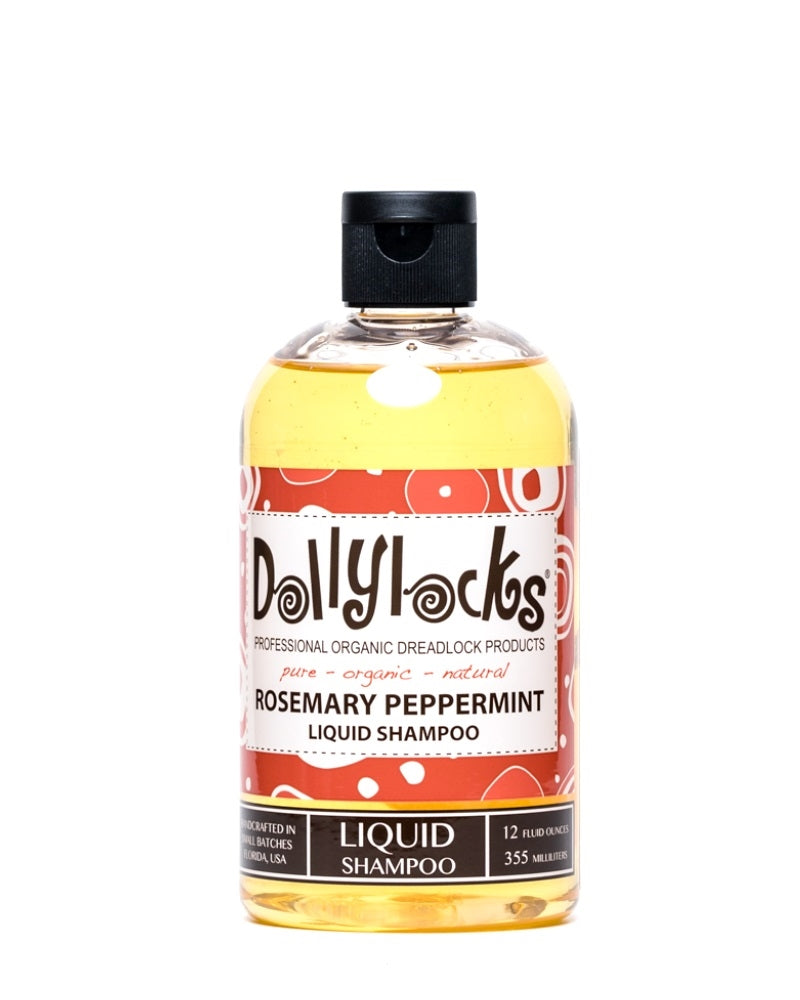 Dollylocks - Flüssiges Dreadlocks Shampoo - Rosemary Peppermint (12oz/355ml)