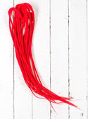 Dreadlab - Doppel-Endende Synthetische Dreadlocks (Pack Of 10) Gekämmte Extensions Rot